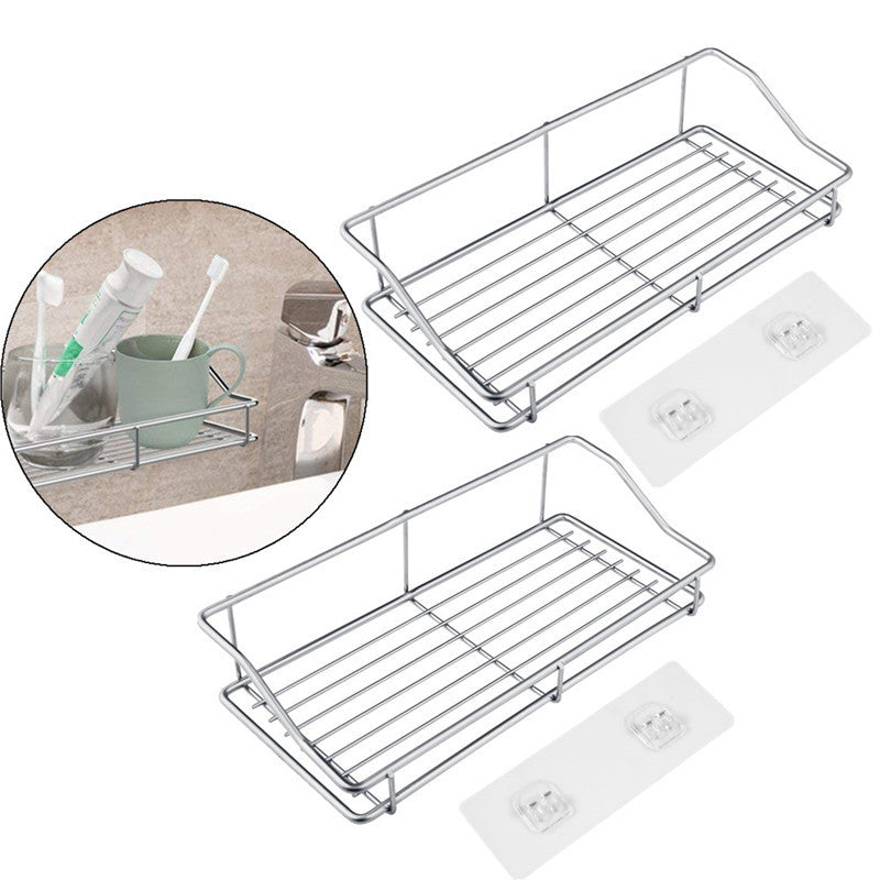 No-Drill Steel Bathroom Shelf – additional product photo 2