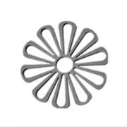 Geo Silicone Trivet Set