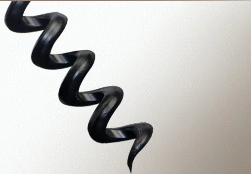 EasyPour Electric Wine Opener - close-up of the spiral corkscrew mechanism