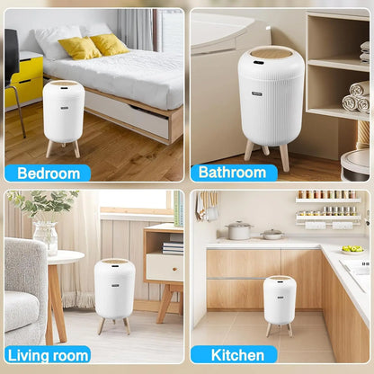 Sensor-Activated Kitchen Bin