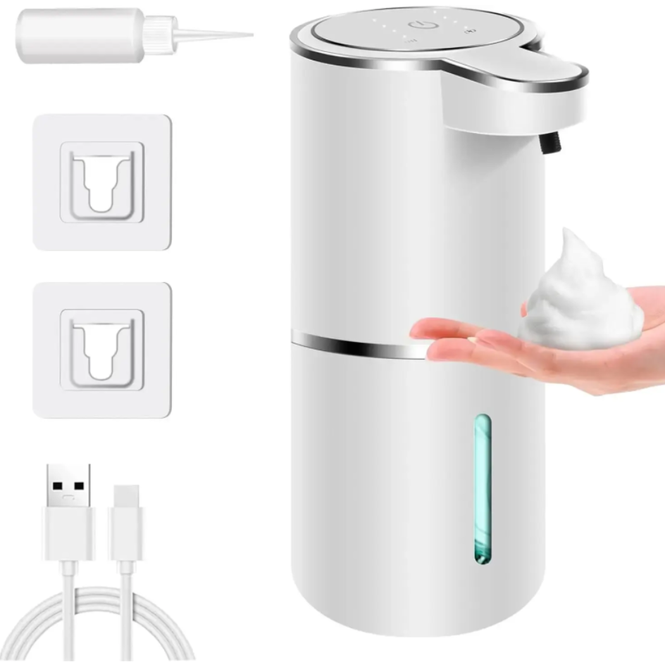 TouchFree Auto Soap Dispenser in White Foam finish