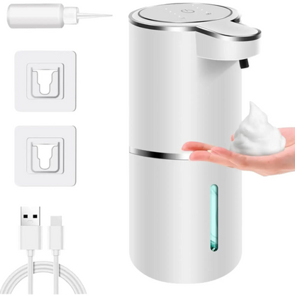 TouchFree Auto Soap Dispenser in White Foam finish