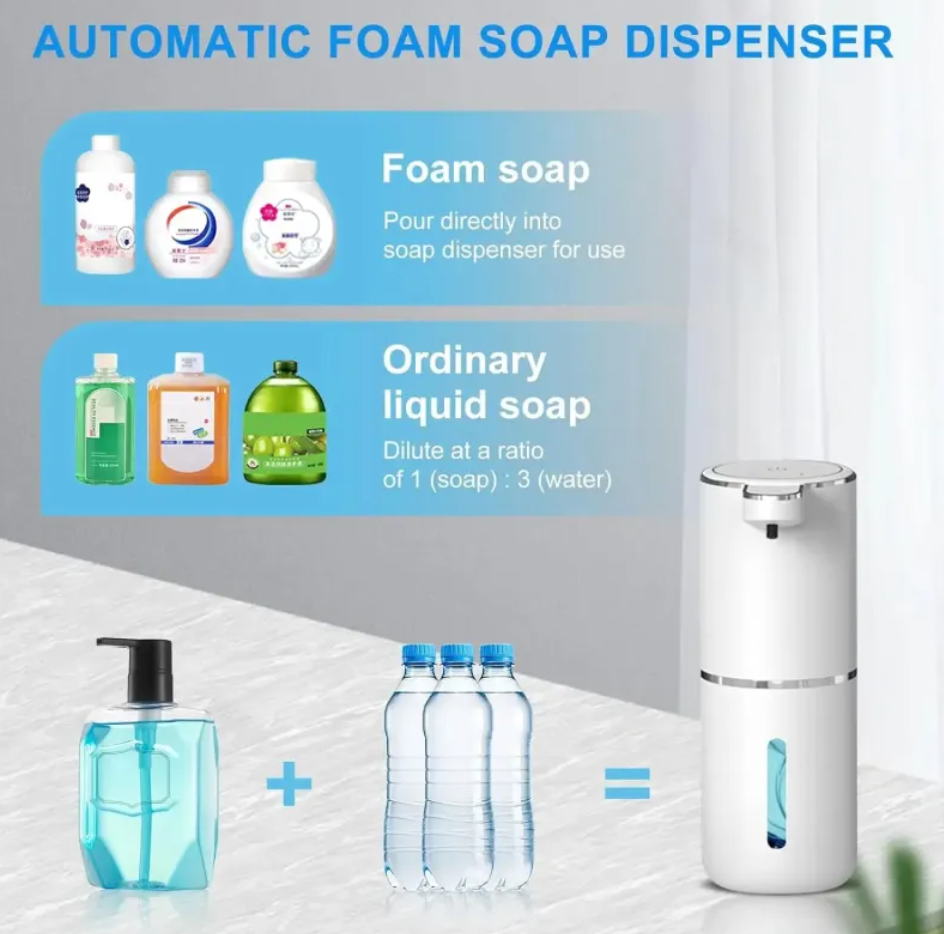 TouchFree Auto Soap Dispenser, USB-C charging port detail