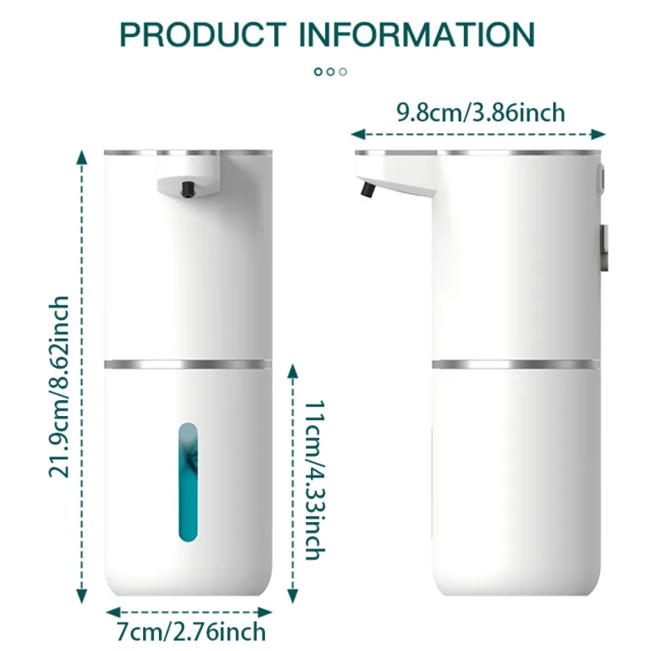 TouchFree Auto Soap Dispenser dispensing foam soap
