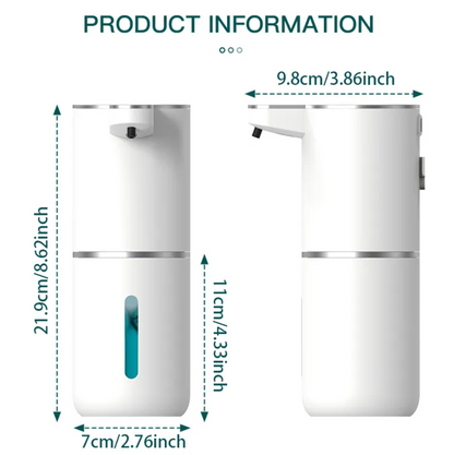 TouchFree Auto Soap Dispenser dispensing foam soap