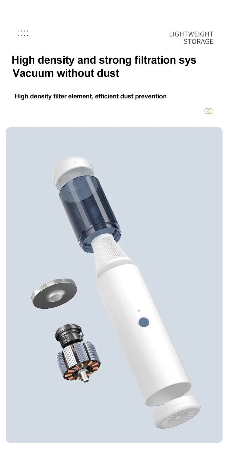 Compact Cordless Hand Vacuum – additional product photo 4