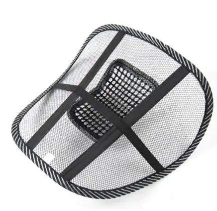 Ergonomic Lumbar Cushion, mesh back support, product-only shot