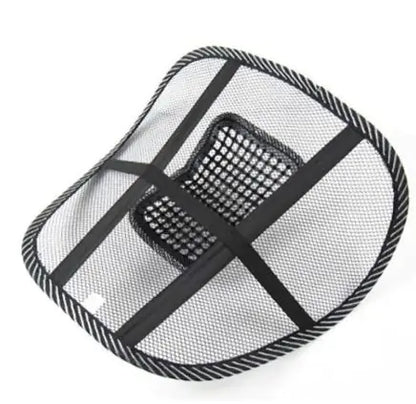 Ergonomic Lumbar Cushion, mesh back support, product-only shot