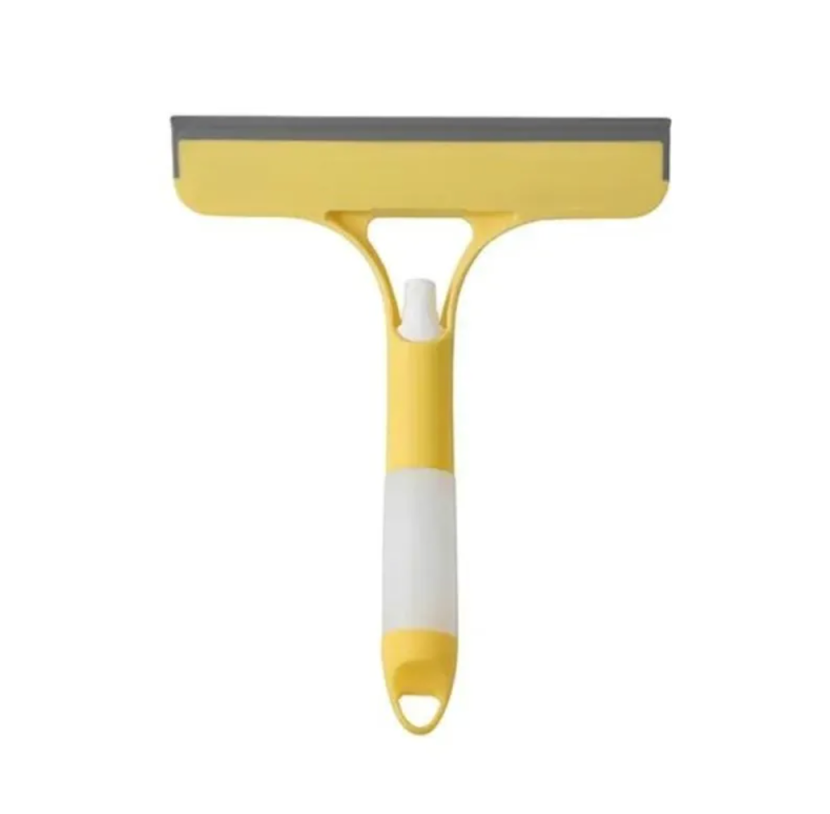StreakFree Spray Squeegee cleaning a glass shower door