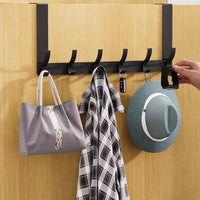 Six-Hook Over-Door Rack