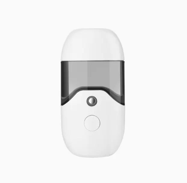 Levitating Mist Humidifier in White, clean product-only studio shot